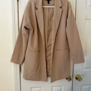 Forever 21 Classic Beige Blazer